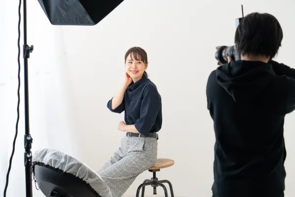 プロフィール写真撮影のイメージ